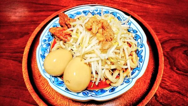 「【持ち帰り】辛いラーメン」@MEN YARD FIGHTの写真