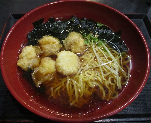 「帆立天中華　560円」@ゆで太郎 新大塚店の写真