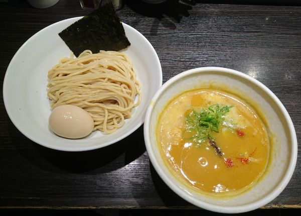 「つけそば＋味玉」@鶏そば 雫一 大袋店の写真