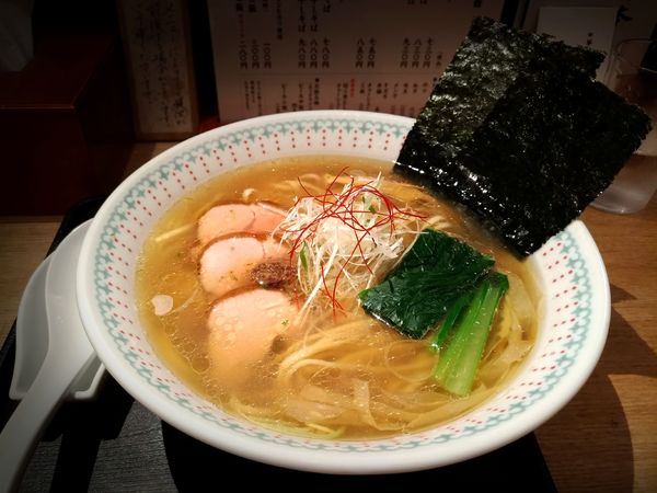 「塩そば」@中華そば 勝本の写真