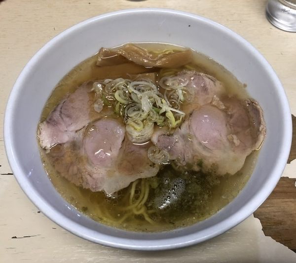 「塩ラーメン」@元祖一条流がんこ 西早稲田店の写真