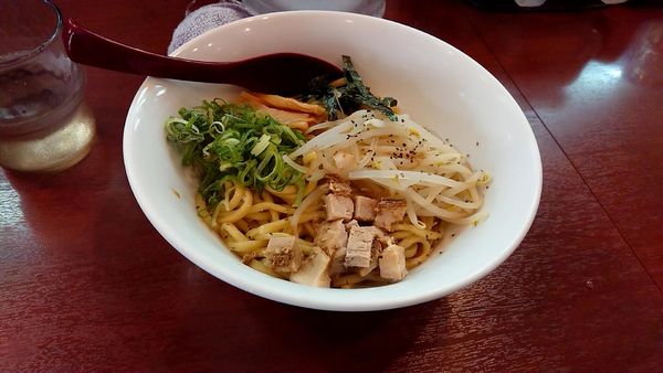 「味変えノーマル油そば(大盛)」@虎虎の写真