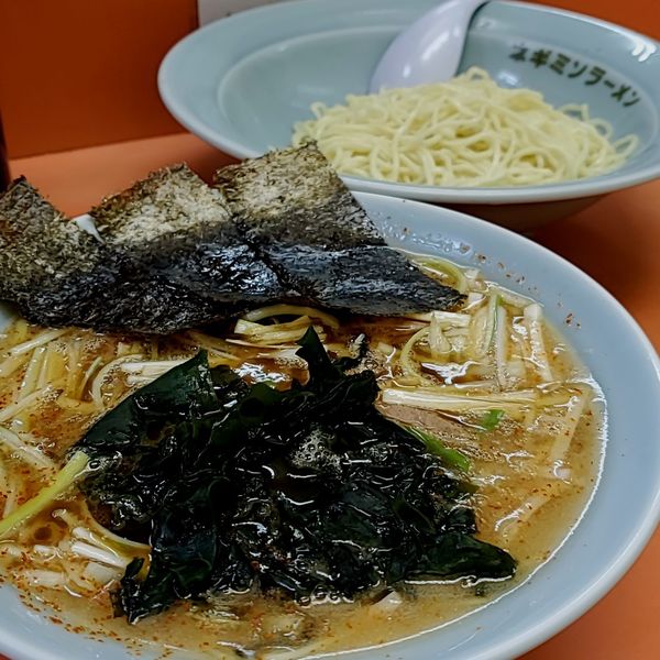 「ネギつけ麺小ネギ増し」@ラーメン関口の写真