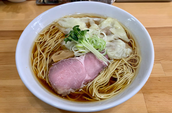 「ワンタン麺」@中華そば こてつの写真