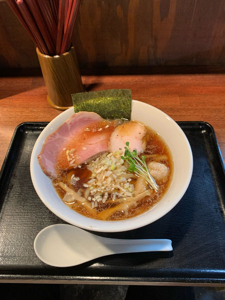 「中華そば　並」@粉麺小屋の写真