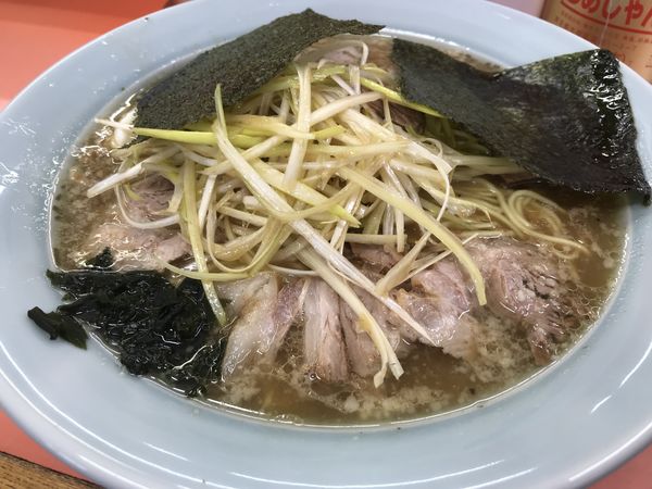 「ネギチャーシュー麺  大」@ラーメンショップ 樋ノ上店の写真