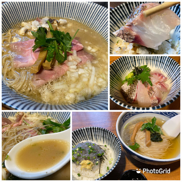 「生しらすと青海苔の冷やしそば 990円生しらす丼付他」@寿製麺よしかわ 川越店の写真