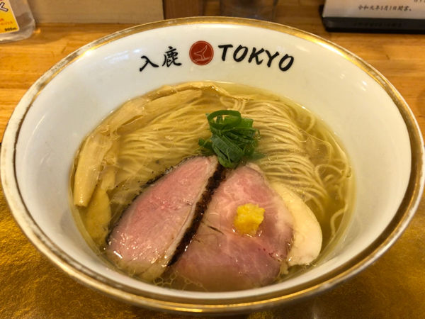 「柚子塩らーめん」@入鹿（IRUCA）-Tokyo-の写真