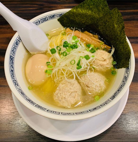 「塩（固め・めちゃショッパで￥800）」@稲荷屋の写真