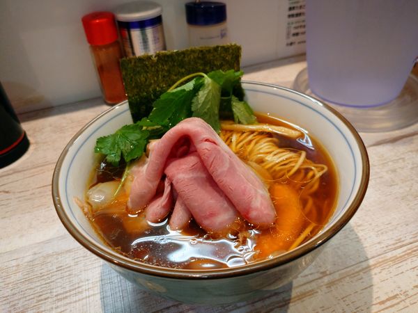 「特製四つ葉そば」@中華そば 四つ葉の写真