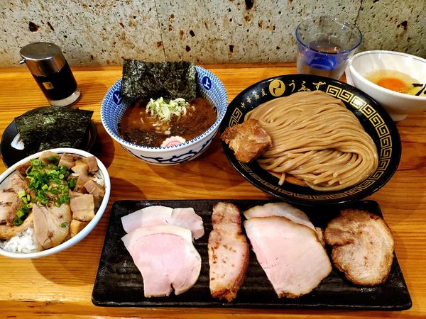 「焼豚つけ麺」@中華蕎麦うゑずの写真