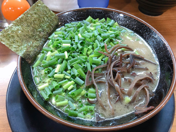 「ネギラーメン」@博多長浜らーめん ぼたんの写真