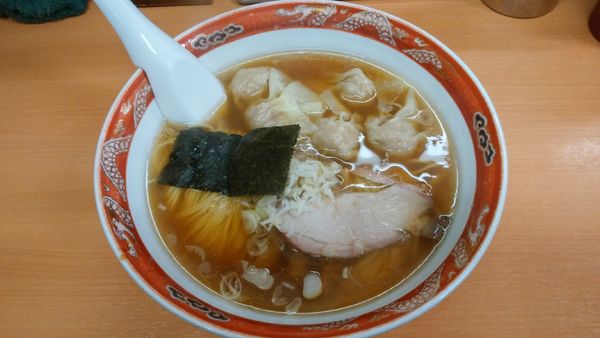 「ワンタンメン¥1120-」@支那ソバ かづ屋の写真