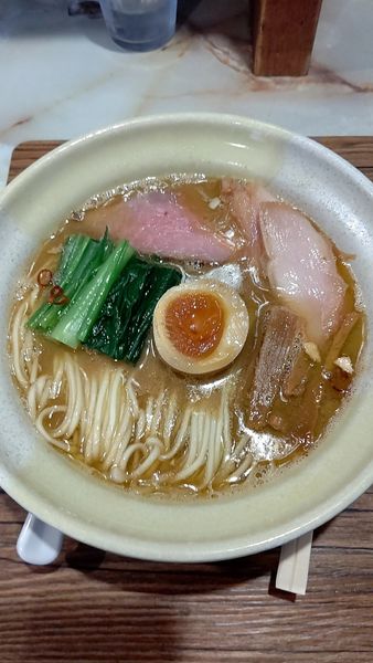 「あってり麺【超特選黒醤油】　1000円」@improv.の写真