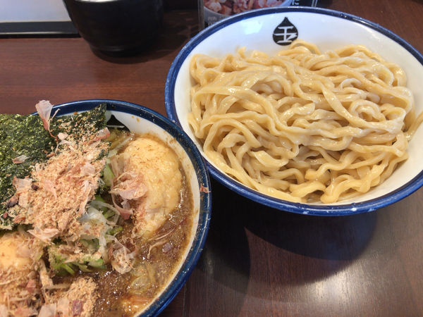 「特製つけ麺　中」@つけめん 玉 本店の写真