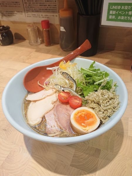 「冷やしラーメン」@にぼしらーめん88の写真