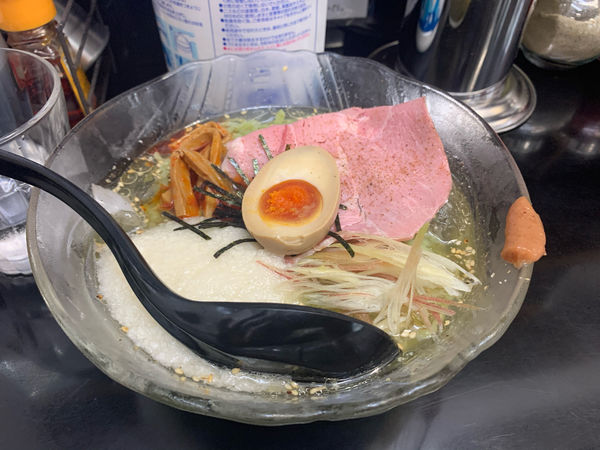 「冷やし煮干らーめん」@芳醇煮干 麺屋 樹の写真