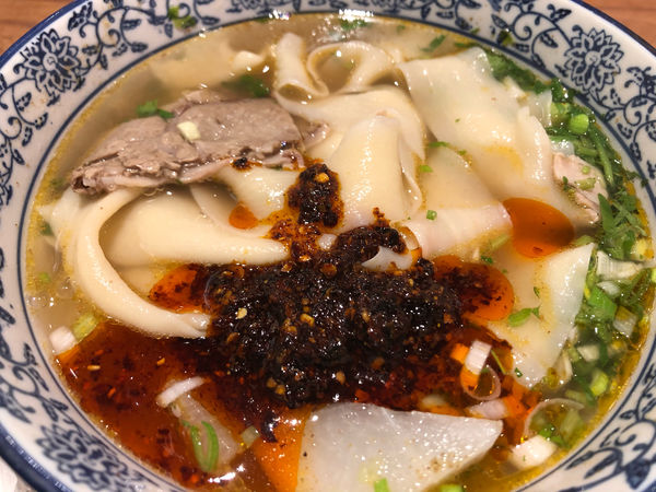 「蘭州牛肉麺」@蘭州拉麺 一天一面の写真