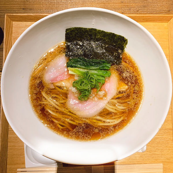 「裏Q 醤油煮干しSOBA」@Japanese Ramen Noodle Lab Qの写真