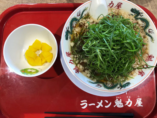 「九条ネギラーメン」@ラーメン魁力屋 イオンモール神戸南店の写真