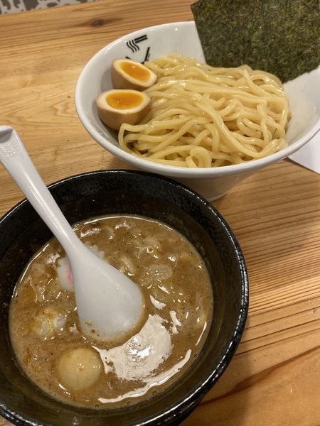 「濃厚つけ麺」@クリーミーTonkotsuラーメン 麺家 神明 栄スカイル店の写真