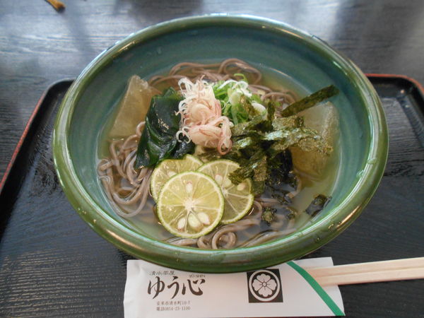 「すだちそば」@清水茶屋 ゆう心の写真