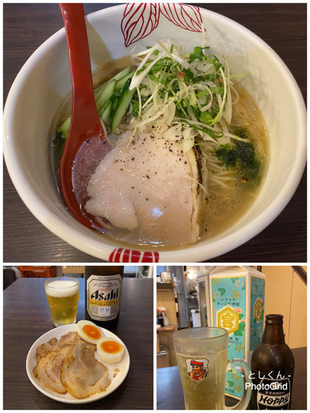 「【夏季限定】冷たいしおらーめん」@麺処 あす花の写真