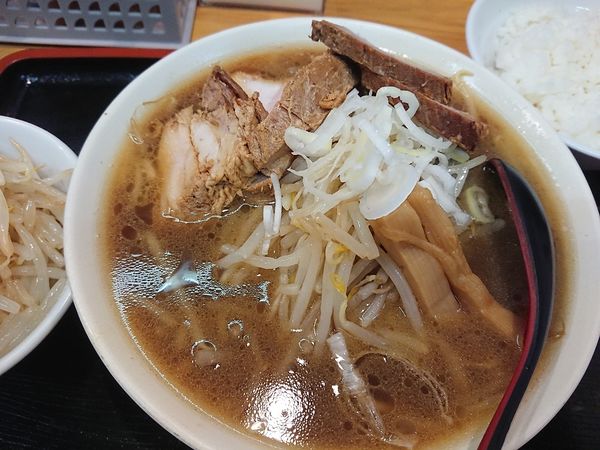 「醤油と米」@味噌麺処 楓の写真