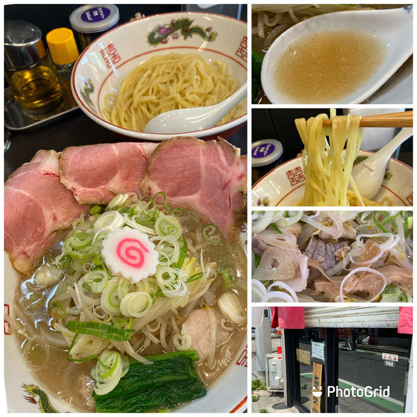 「限定A）豚つけタンメン 850円 肉増し 200円」@中華麺きなりの写真