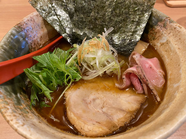 「焼きあご塩¥820、海苔¥100」@焼きあご塩らー麺 たかはし 大船店の写真