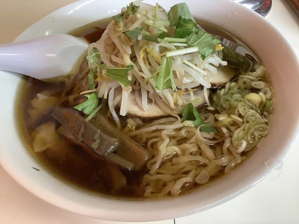 「わんたんめん900円」@しら鳥の写真