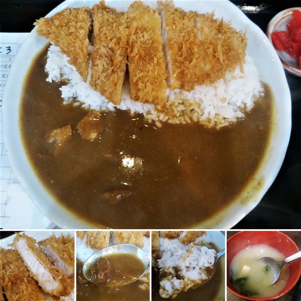 「カツカレー　880円」@とんかつ 章力 東上野店の写真