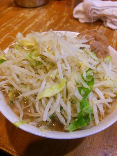 「小らーめん」@ラーメン二郎 八王子野猿街道店2の写真