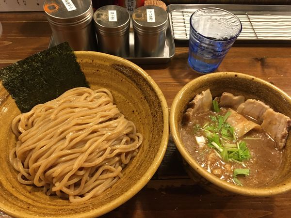 「肉増しつけ麺」@ベジポタつけ麺 えん寺の写真