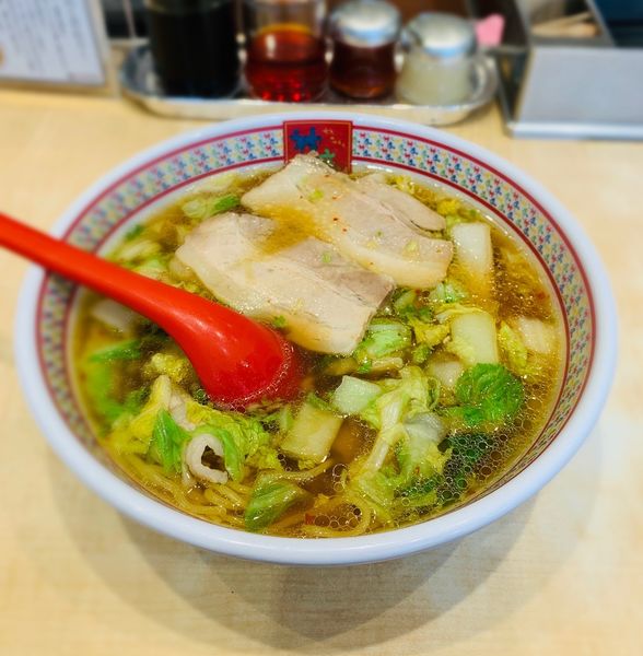 「おいしいラーメン（￥750）」@どうとんぼり神座 渋谷店の写真