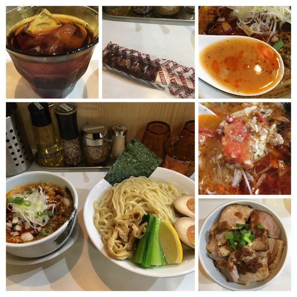 「【限定】坦々つけ麺(大盛)トマト🍅入り」@麺屋 扇 SENの写真