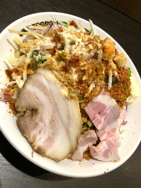 「【限定】冷やし中華 大盛り ￥880＋￥100」@UNDERGROUND RAMEN 川越仲町の写真