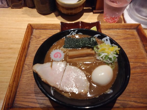 「中華そば並+味たま」@中華蕎麦 とみ田の写真