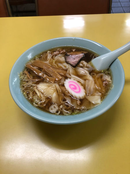 「ワンタンメン　650円」@五十番の写真