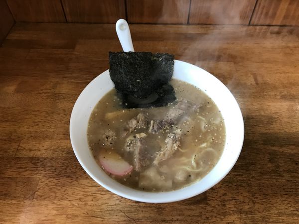 「牛筋ラーメン」@ラーメンたじまの写真