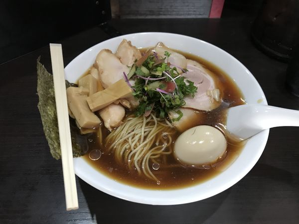 「冷蕎麦」@ラーメン屋 ばーばら 幸田店の写真