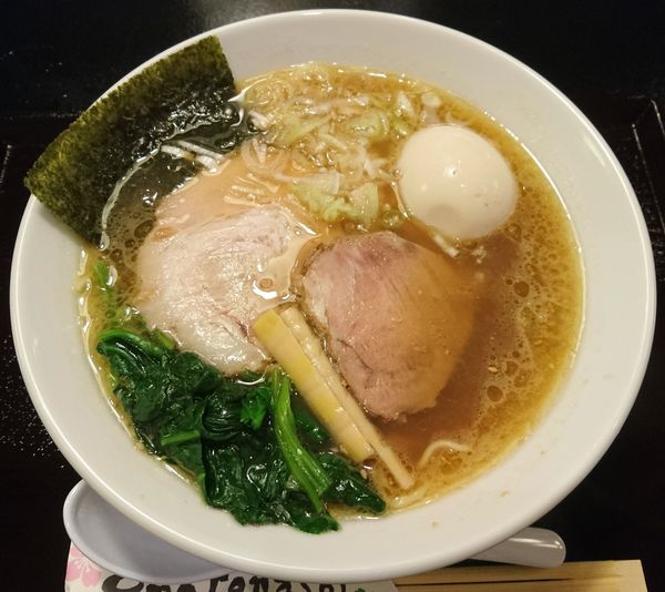 「醤油ラーメン＋味付玉子」@麺処 めぐみの写真