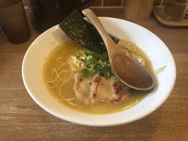 「ラーメンとろり」@鶏ポタラーメン THANK お茶の水の写真