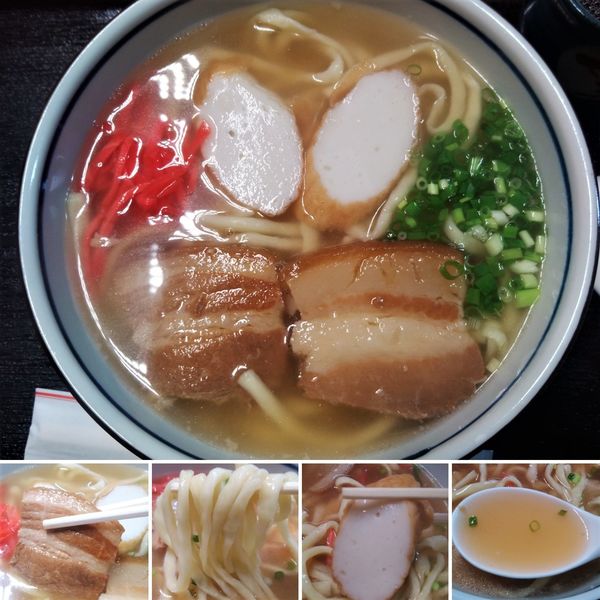 「沖縄そば　600円」@てぃだ食堂の写真