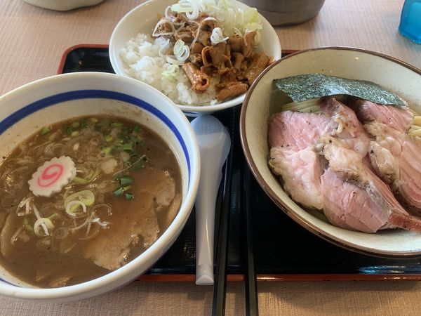 「チャーシューつけ麺」@大勝軒てつの写真