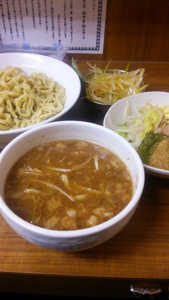 「つけ麺　味ねぎ」@ラーメンの店 どでん 北浦和店の写真