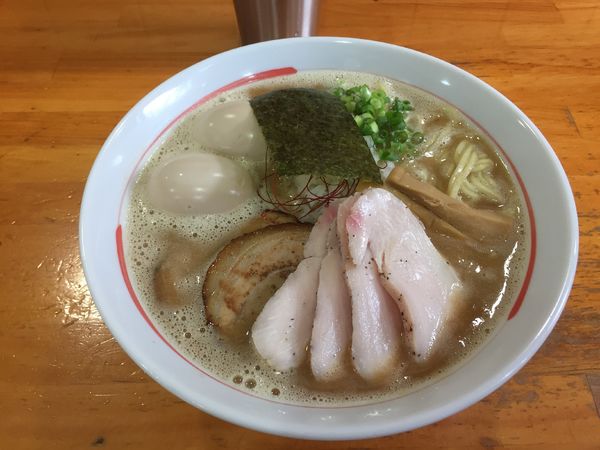 「海老むじゃきそば」@麺屋 むじゃきの写真