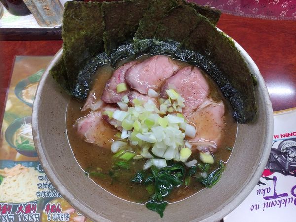 「チャーシューめん+のり  ﾒﾝﾏ抜き」@拉麺工房 暁の写真