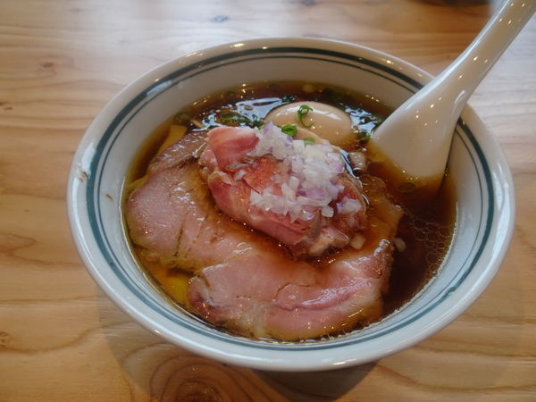 「特製RAGEそば(醤油)  1200円」@麺尊RAGE RENEGADESの写真