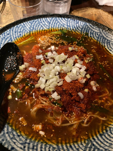 「辛さ三段階　ピリ辛ラーメン(激辛)」@麺 雑草家の写真